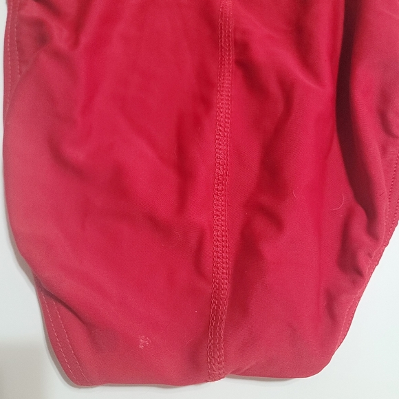 Lifeguard Swimsuit Red women's size‎ 28 Sporti Size 2 XS Swim - Picture 5 of 6